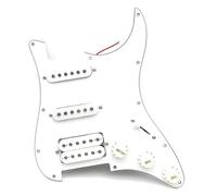 Amanti Della Musica Pickup Del Battipenna Cablaggio Battipenna Per Chitarra SSH Caricato Precablato + Interruttore Di Silenzio Pickup A Doppia Bobina Per Chitarra Elettrica ST(H)
