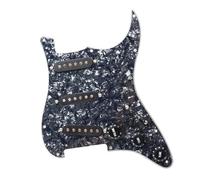 Amanti Della Musica Pickup Del Battipenna Gruppo Pickup Battipenna Per Chitarra Elettrica Alnico5 Coperchio Anteriore Pickup Sss Con Tre Battipenna Singoli(L)