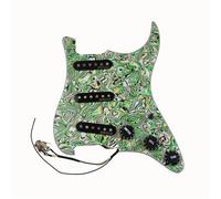 Amanti Della Musica Pickup Del Battipenna Pickup Per Chitarra Con Imbracatura Battipenna Precablato A 7 Voci Pickup Single Coil WVS Alnico5 SSS Anni '60(B)