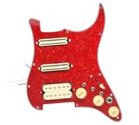 Amanti Della Musica Pickup Del Battipenna ST Chitarra SSH Bobina Splitting Precablato Battipenna Due Humbucker + Un Humbucker 9K/9K/15K + Interruttore Silenzio(K)