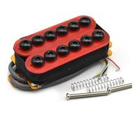 Amanti Della Musica Pickup Elettrico 1 Pz Ombrello Testa Interno Esagonale Pickup 4 Core Doppia Doppia Bobina Chitarra Elettrica Pickup 50 52 Per LP St Sq Chitarra(R)