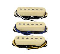 Amanti Della Musica Pickup Elettrico 3 Pz Flat Top Pole Pezzi Vintage Alnico 5 Single Coil Pickup Pickup Per Chitarra 50/50/52mm Set Per Parti Di Chitarra FD ST