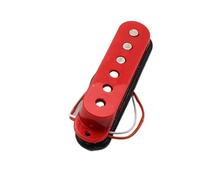 Amanti Della Musica Pickup Elettrico Accessori Per Chitarra Pickup Per Chitarra Elettrica Con Posizione Al Manico/centro/ponte A Bobina Singola(52mm Red)