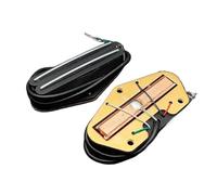 Amanti Della Musica Pickup Elettrico TL Humbucker Bridge Pickup Dual Coil Bridge Pickup Dual Rail Pickup Per Chitarra Elettrica Accessori Per Chitarra(Black)