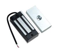 AMAO Serratura magnetica elettronica 60 kg 132 lBS impermeabile DC12 V serratura elettromagnetica forza ritenzione per controllo accesso porta sistema sicurezza fail-safe NC modalità