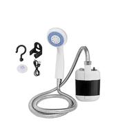 AMAPOLAS Doccia Esterna Portatile 2200 mAh, da Campeggio per Escursionismo, Zaino in Spalla, Viaggi, Spiaggia, Animali Domestici, Doccia Portatile da Campeggio Comando intuitivo - Modelli Casuali