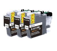 Amaprint LC-3217 Cartucce Nero compatibili con Brother LC-3217VAL LC-3219 per MFC-J5330DW MFC-J5730DW MFC-J6530DW MFC-J6930DW MFC-J6935DW Multipack 3 Cartucce d'inchiostro