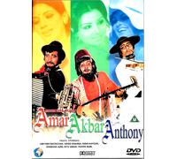 Amar Akbar Anthony - a Very Rare Apollo Bollywood DVD Con Inglese Sottotitoli