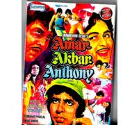 Amar Akbar Anthony - Amitabh, Rishi , Vinod - Nuovo Bollywood Dvd-English