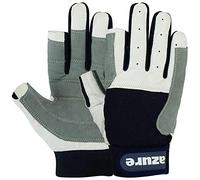 Amara - Guanti da vela resistenti, con palmo rinforzato, traspiranti, per canottaggio, pesca, kayak, canoa, sci, equitazione, corsa, escursionismo, interno/esterno, con dita intere, taglia XS - XXXL