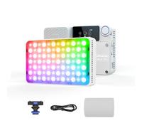 Amaran Ace 25c Luce LED RGBWW a Colori Completi, 32W Luce Video On-Camera, 2300K-10000K, 5908 Lux @ 0,5m, Ricarica Rapida USB-C, Montaggio Magnetico, Controllo Wireless tramite App amaran - White