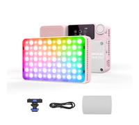 Amaran Ace 25c Luce LED RGBWW a Colori Completi, 32W Luce Video On-Camera, 2300K-10000K, 5908 Lux @ 0,5m, Ricarica Rapida USB-C, Montaggio Magnetico, Controllo Wireless tramite App amaran - Pink
