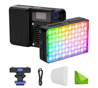 Amaran Ace 25c Luce LED Video RGBWW da Tasca per Fotocamera, 25W e 32W in Modalità Boost, CCT a Colori Completi 2300-10000K, 1171 Lux a 1m (5600K), Batteria Ricaricabile 4500mAh PD (Carbonio)