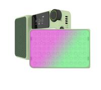 Amaran Ace 25c Luce Video per Videocamera, Luce Tascabile RGB CCT 2300K-10000K da 25 W, Supporto Controllo APP, Ricarica Rapida PD Ricaricabile per TikTok, Creator, Fotografia (Verde)