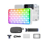 Amaran Ace 25c Set di treppiede RGBWW LED Illuminatore video 32 W a colori completi per fotocamera 2300 K-10000 K Ricarica rapida Controllo tramite App (bianco)