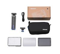 amaran Ace 25c Travel Ready - Kit creatore di luci a LED compatto con attacco a sgancio rapido Ace Lock, design ottico e batteria a lunga durata (antracite)