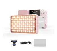 Amaran Ace 25x Luce LED Bi-Color, 32W Luce Video On-Camera, 2700K-6500K, 6320 Lux @ 0,5m, Ricarica Rapida USB-C, Montaggio Magnetico, 9 Effetti Luminosi, Controllo Wireless amaran App Pink