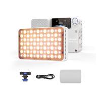 Amaran Ace 25x Luce LED Bi-Color, 32W Luce Video On-Camera, 2700K-6500K, 6320 Lux @ 0,5m, Ricarica Rapida USB-C, Montaggio Magnetico, 9 Effetti Luminosi, Controllo Wireless amaran App White