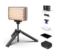 Amaran Ace 25x Luce LED Bi-Color - Kit, 32W Luce Video On-Camera, 2700K-6500K, 6320 Lux @ 0,5m, Ricarica Rapida USB-C, Montaggio Magnetico, 9 Effetti Luminosi, Controllo Wireless amaran App Sliver