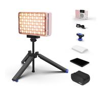 Amaran Ace 25x Luce LED Bi-Color - Kit, 32W Luce Video On-Camera, 2700K-6500K, 6320 Lux @ 0,5m, Ricarica Rapida USB-C, Montaggio Magnetico, 9 Effetti Luminosi, Controllo Wireless amaran App Pink
