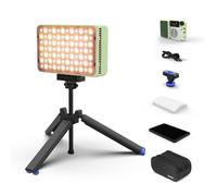 Amaran Ace 25x Luce LED Bi-Color - Kit, 32W Luce Video On-Camera, 2700K-6500K, 6320 Lux @ 0,5m, Ricarica Rapida USB-C, Montaggio Magnetico, 9 Effetti Luminosi, Controllo Wireless amaran App Green