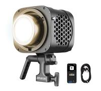 amaran Halo 200x Compact 200W Bi-Color COB Light, LED Studio Light | Bowens Mount 2.700K - 6.500K,9 Illuminazione FX Illuminazione Continua per Fotografia Registrazione Streaming Controllo APP