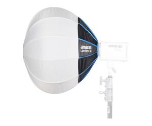 Amaran Lanterna 65, 65 cm, omnidirezionale Bowens Mount Modificatore di luce morbida per illuminazione ambientale, design a costruzione rapida, portatile e ideale per contenuti video in studio e
