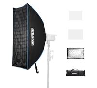 Amaran Light Box 60x90cm con Attacco Bowens, Softbox Modificatore di Luce Morbida a Montaggio Rapido con Diffusione & Griglia, per Fotografia di Ritratto e Prodotti, Portatile con Borsa