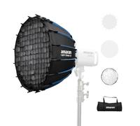 Amaran Light Dome 60, softbox circolare a 16 lati da 60 cm con design a rilascio rapido, attacco Bowens per luce morbida ideale per ritratti, interviste e creazione di contenuti video