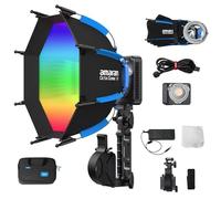 Amaran Ray 120c - Luce video COB LED a colori 120 W Bowens-mount, ACE E-Lock supporta il controllo APP & NFC con softbox CRI 95 TLCI 95