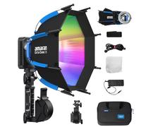 Amaran Ray 60c RGB Video Light 60W Studio Photo Light CCT 1.800K-20.000K | Con custodia per softbox, per YouTube, TikTok, live streaming, matrimoni, vlog