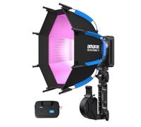 amaran Ray RGB COB Light,Portable Studio Light for Photography,YouTube,Tiktok,Recording,Wedding,Film,Vlog,Live Streaming,Meeting,Home Office (Ray 60c)