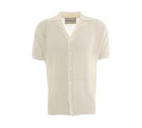 AMARÁNTO - Camicia in Misto Lino - - Tops - Uomo - Beige - M