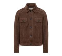 AMARÁNTO - Giacca in Pelle con Tasche - - Jackets - Uomo - Marrone - L
