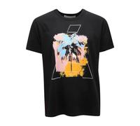 AMARÁNTO - Maglia Distressed B6D0066 - - Tops - Uomo - Nero - M