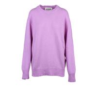 AMARÁNTO - Maglia Over Girocollo - - Knitwear - Donna - Viola - S