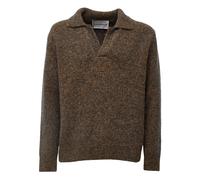 AMARÁNTO - Maglia Polo - - Knitwear - Uomo - Marrone - S