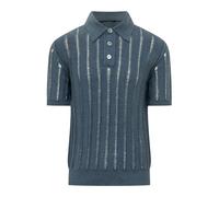 AMARÁNTO - Polo in Maglia - - Tops - Uomo - Blu - L