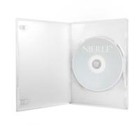 Amaray Custodia per DVD, Slim 7 mm, Transparente, 100 pezzi