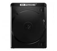 Amaray Custodie doppie per Blu-ray 4K, 15 mm, Machine-pack-quality, Nero, 25 pezzi