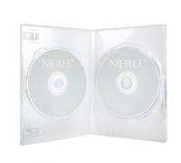 Amaray Custodie doppie per DVD, 15 mm, Machine-pack-quality, Transparente, 50 pezzi