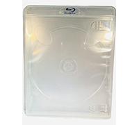 Amaray Vortex - 10 x custodia singola trasparente da 14 mm, colore: Spine Bluray Nuova custodia di ricambio