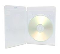 Amaray Vortex Eco-Lite - 50 custodie singole per dischi Blu-ray, trasparenti