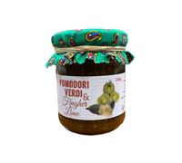 Amarcord La Romagna Salsa di Pomodori Verdi con Caviale di Lime Prodotto Artigianale 220 gr