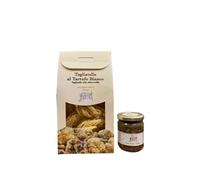 Amarcord La Romagna Tagliatelle al Tartufo Bianco 250 gr + Salsa Funghi e Tartufo Sant'Agata Feltria Tartufi 180 gr