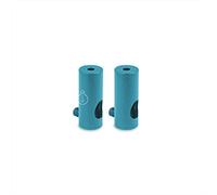 Amarcords - 2 Decentratori verticali pressacavo e fermacavo in alluminio con regolazione cavo a vista per lampade e sospensioni a discesa verticale - PETROLIO