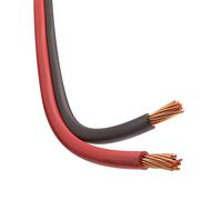 Amarcords - Cavo elettrico piatto bipolare sezione 2x0,5mm colore ROSSO-NERA. Piattina Rosso Nera, 5 metri