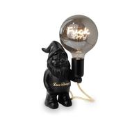 AMARCORDS - Lampada da tavolo nanetto Lovetherapy con lampadina scritta FUCK e varialuce. Abat jour dimmerabile con cavo 1,5m e interrutore dimmer
