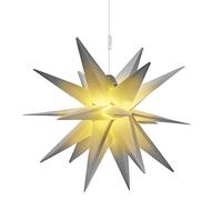 AMARE 3D grigio circa 57 x 48 x 44 (L x A x P) per interni ed esterni, con timer, LED Stern 57 cm