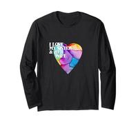 Amare con orgoglio mia sorella e il cuore di sua moglie LGBTQ+amore familiare Maglia a Manica